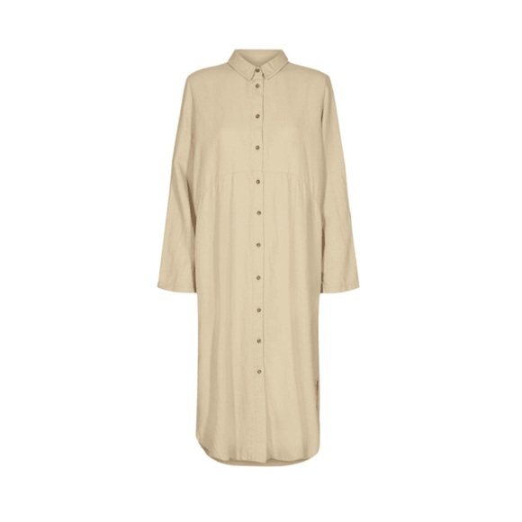 Soya Concept | Button Down Midi Dress - Picture 2 of 7